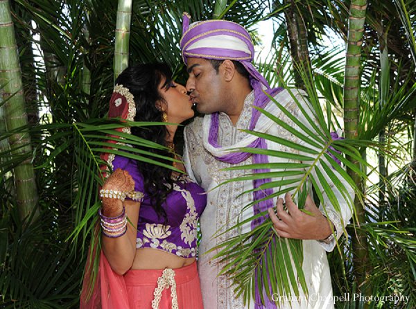 indian wedding bride groom pink choli