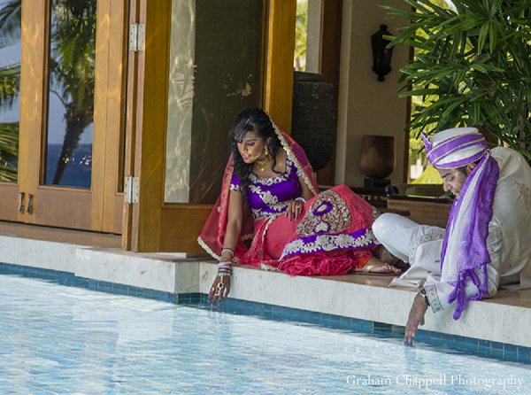 indian wedding groom bride portraits