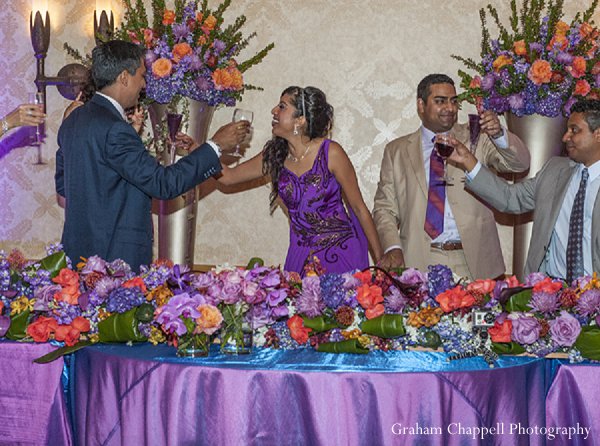 indian wedding reception sweetheart table