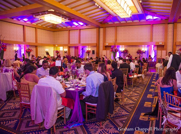 Indian wedding reception venue decor | Photo 11899