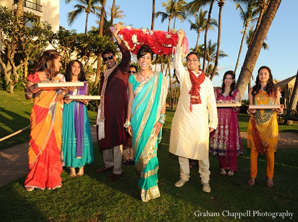 indian wedding sangeet bride turquoise