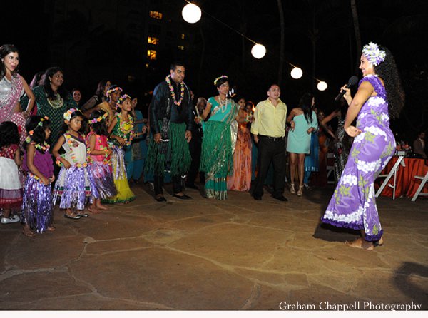 indian wedding sangeet hula bride