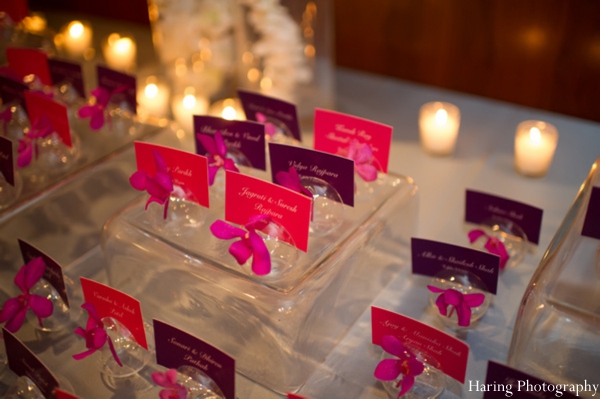 indian wedding reception name card seating