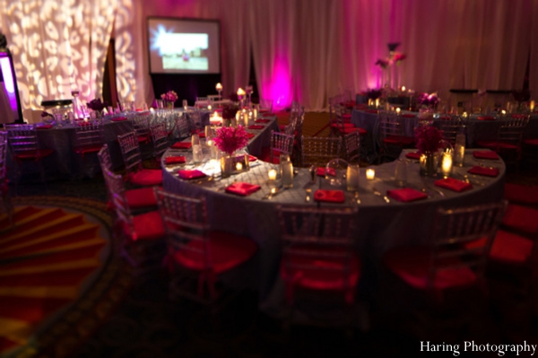 indian wedding lighting reception ballroom