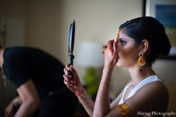 indian wedding makeup prep bridal