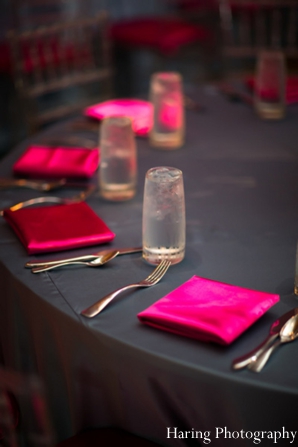 indian wedding reception table setting