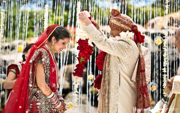 indian wedding ceremony jai mala traditional