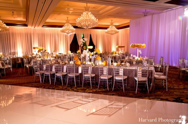 indian wedding reception table setting decor