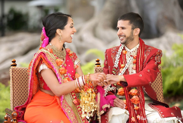 indian wedding bride groom ceremony