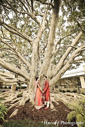 indian wedding portraits venue bride groom