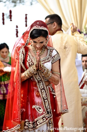 indian wedding bridal gown