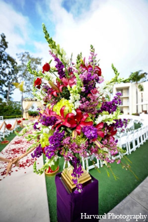 indian wedding ceremony decor floral