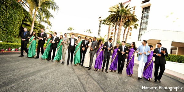 indian wedding party