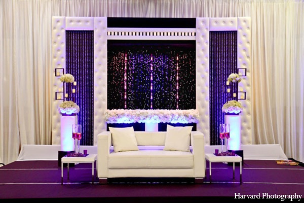 indian wedding reception decor