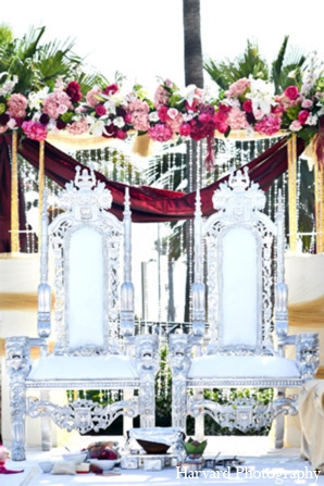 indian wedding ceremony stage