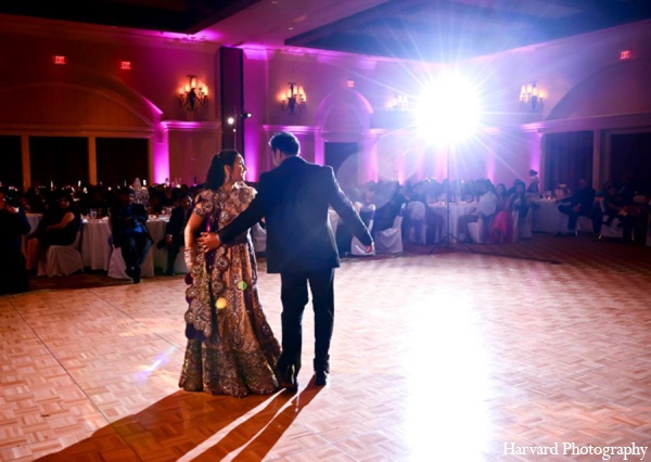 indian wedding reception lighting