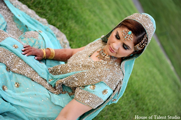 indian wedding bridal outfit