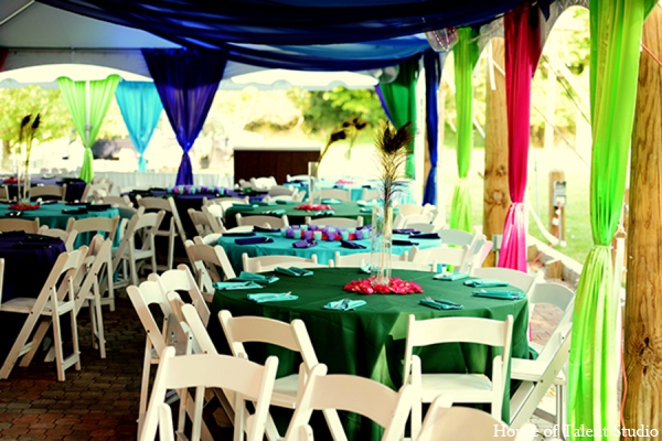 indian wedding sangeet outdoor