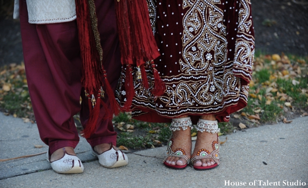 indian wedding bride groom lengha sherwani portrait