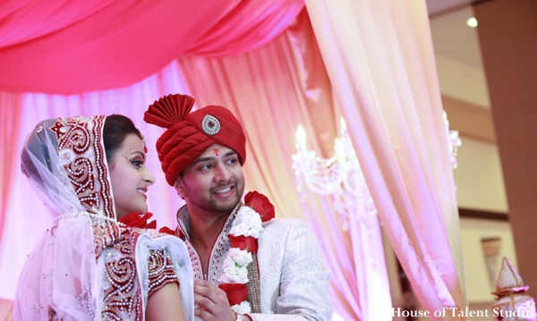 indian wedding bride groom mandap traditional ceremony