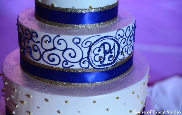 indian wedding cake reception inspiration