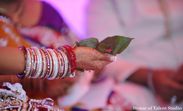 indian wedding ceremony bangles maharani