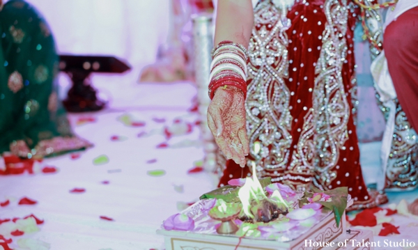 indian wedding ceremony bridal lengha