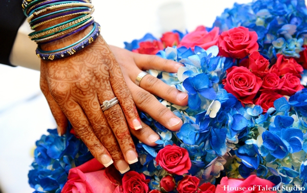 indian wedding henna bridal jewelry floral