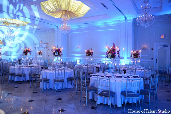 indian wedding reception decor lighting