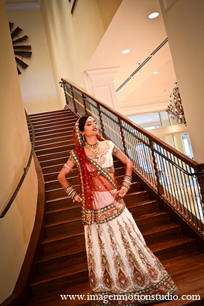 indian wedding bride fashion ivory lengha portraits