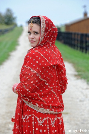 indian wedding bridal portrait