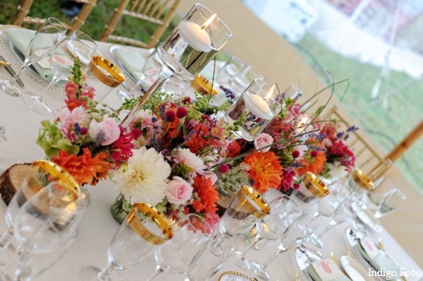 indian wedding decor floral