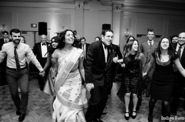 indian fusion wedding reception