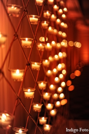 indian wedding lighting reception