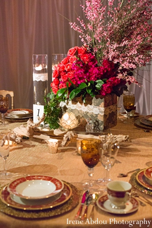 floral arrangement indian wedding decor reception