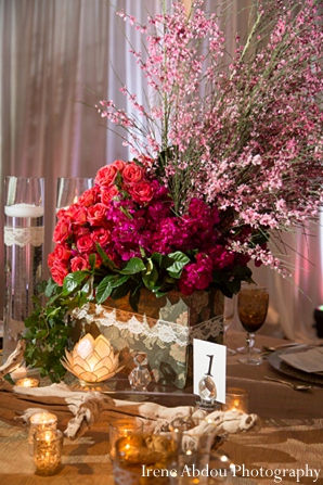 decor floral arrangement indian wedding