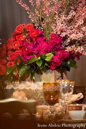 floral arrangement indian wedding decor