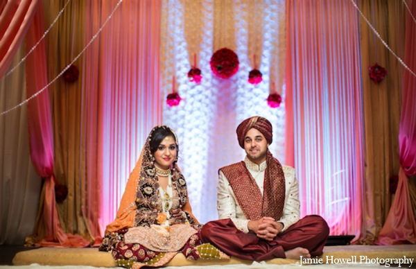 south asian bride groom