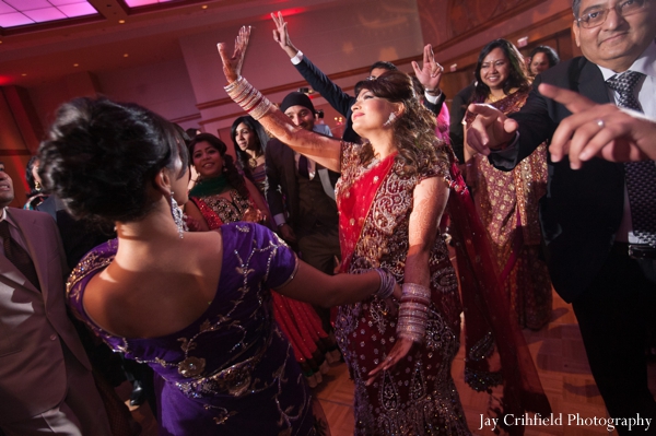 indian wedding reception dancing celebration