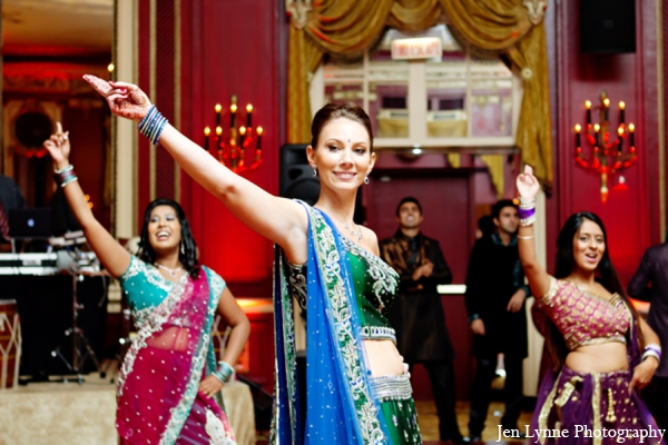 indian wedding reception dance