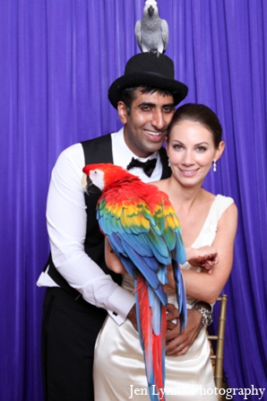 indian wedding reception photo booth