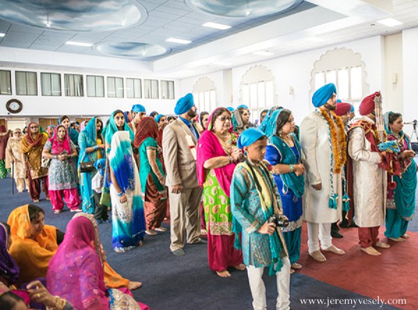 indian wedding ceremony guests