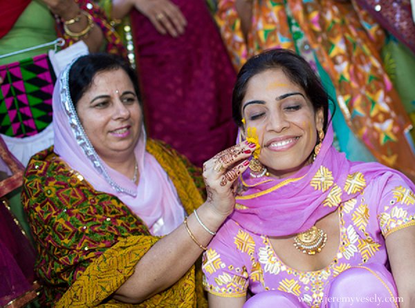 indian wedding sangeet bride traditions