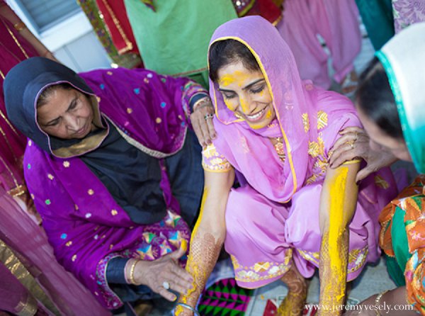 indian weddings sangeet bride