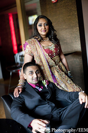 indian portraits bride groom wedding