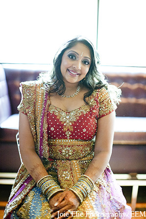 indian wedding bride portrait fashion