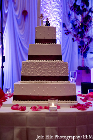 indian wedding cake reception topper