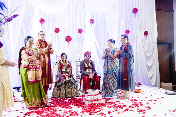 indian wedding ceremony groom bride