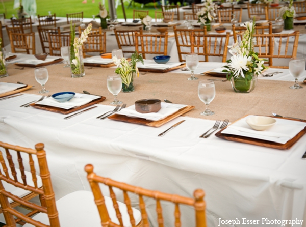 indian wedding outdoor table decor