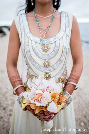 indian wedding bridal bouquet